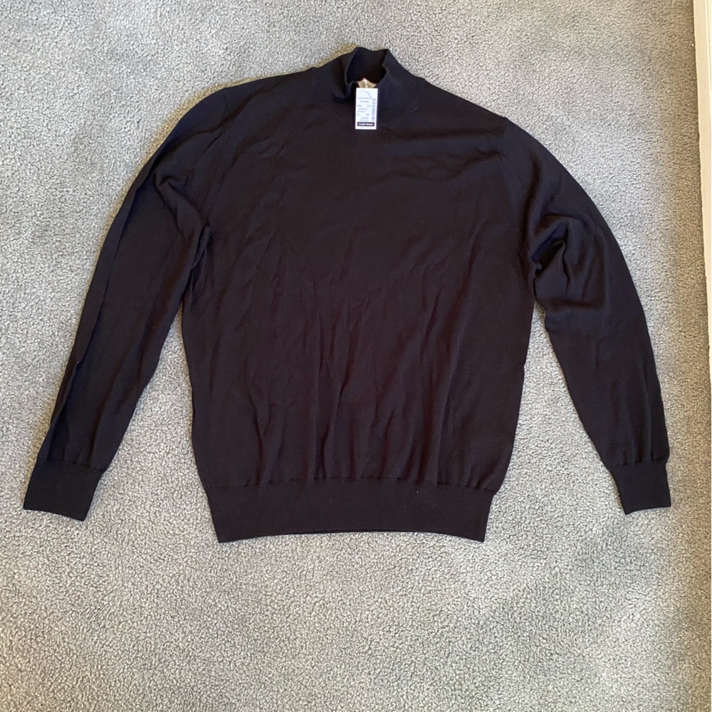NWT Canali Mainline Fine Merino Wool Sweater